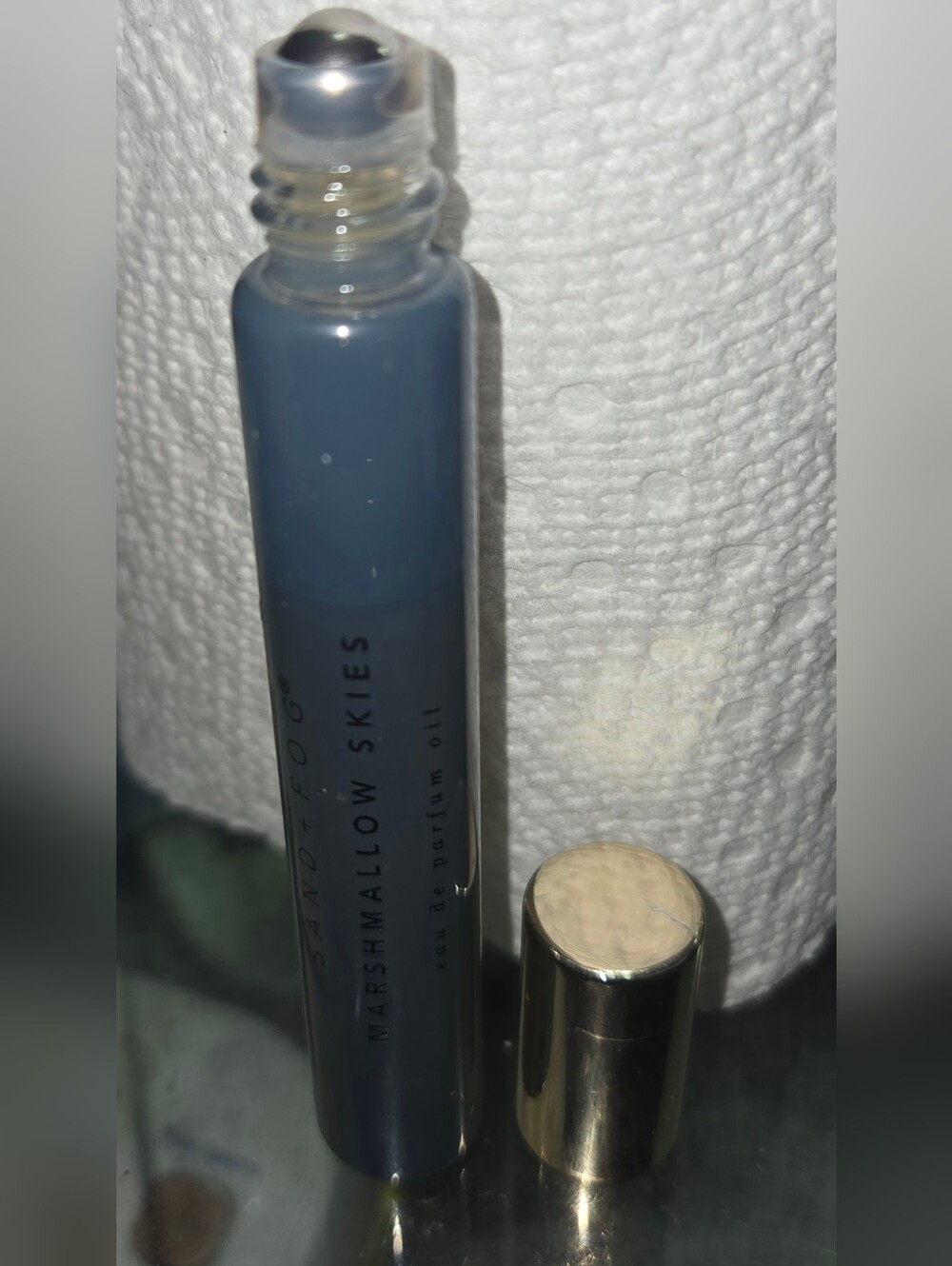 Sand and Fog Marshmallow Skies Eau De Parfum Oil NEW .33 OZ